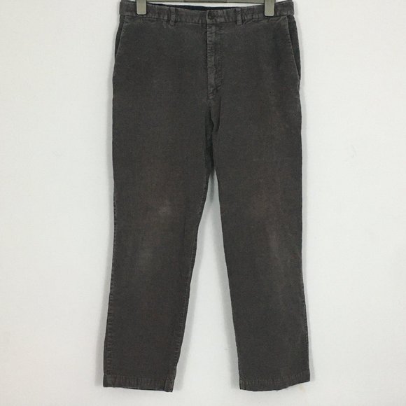 Haggar Other - Haggar Mens 36 x 32 Charcoal Gray 100% Cotton Flat Front Straight Leg Pants